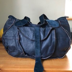 Ashley Watson rare leather bag. Handmade in Vancouver.